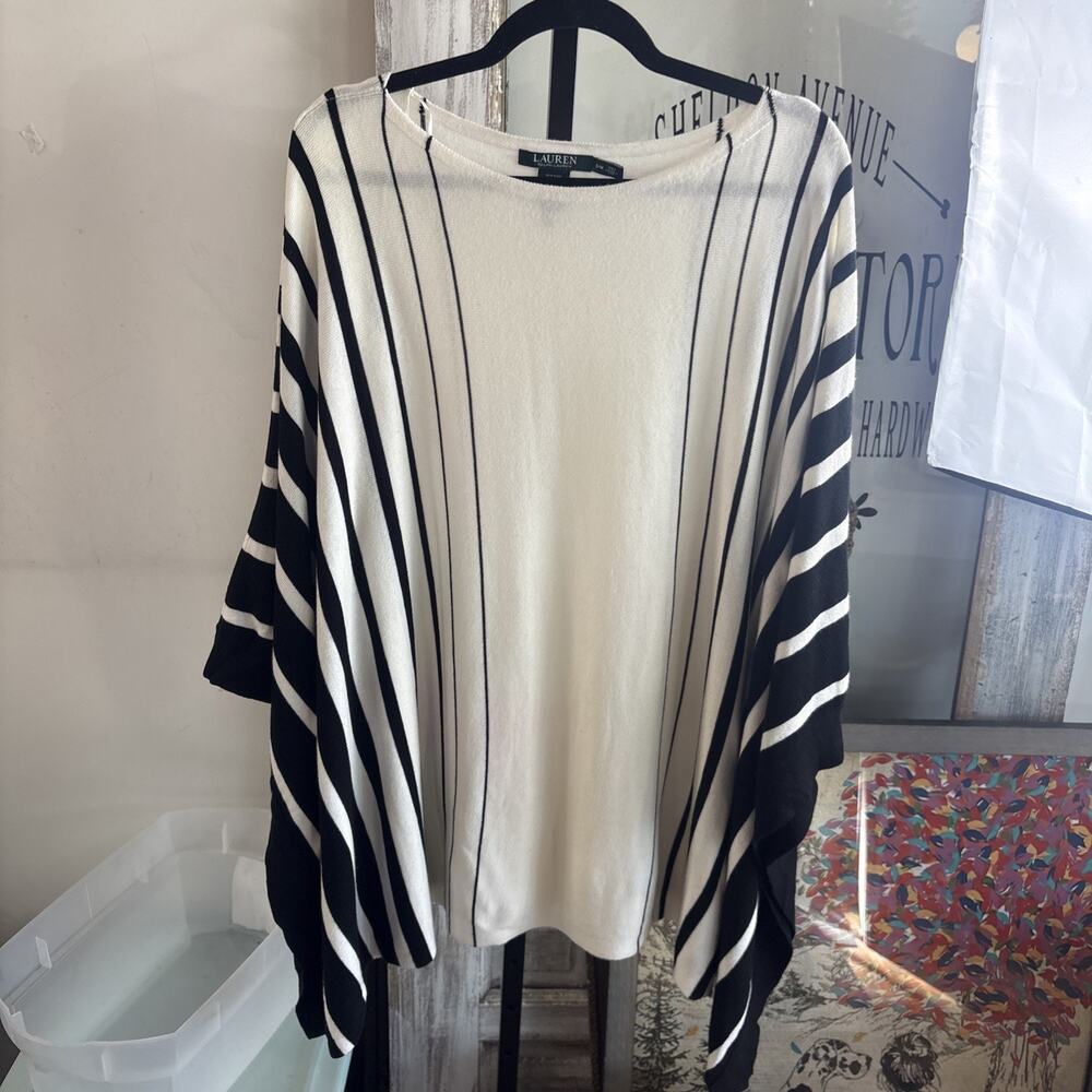 LAUREN Ralph Lauren Sweater Poncho Size S/M